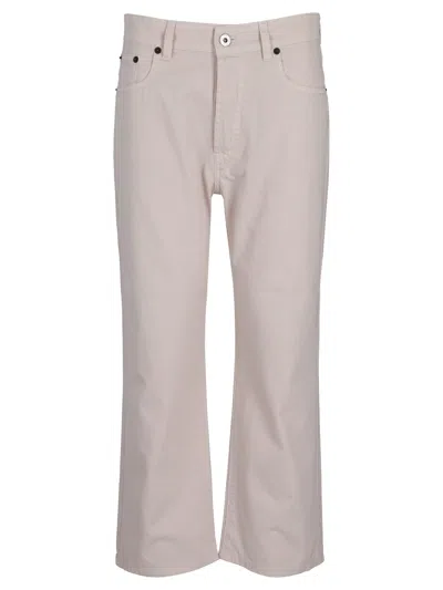 Miu Miu Pantaloni Denim White