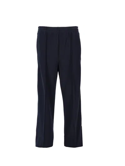Miu Miu Pantaloni Jersey Tec In Blue