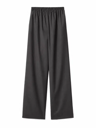 Miu Miu Pantaloni Wool Superfine In Animal Print