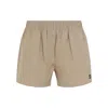 Miu Miu Cotton Shorts With Elastic Waistband