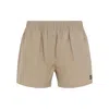 Miu Miu Cotton Shorts With Elastic Waistband