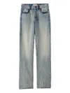 Miu Miu Patch-pocket Jeans In Blue