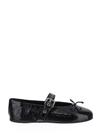 MIU MIU PATENT BALLERINA