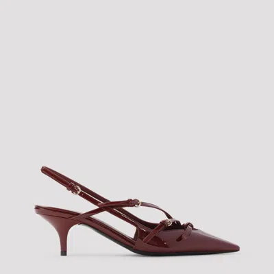 MIU MIU PATENT CALF LEATHER PUMPS