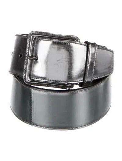 Pre-owned Miu Miu Patent Leather Belt