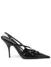 MIU MIU MIU MIU PATENT LEATHER PUMPS SHOES