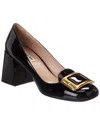 Miu Miu Patent Pump In Black
