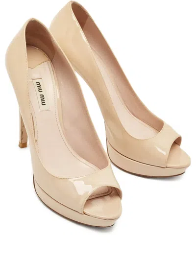 Pre-owned Miu Miu Patent Pumps