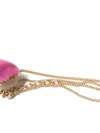 Miu Miu Pendant Necklace In Gold