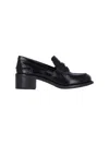 Miu Miu 'penny Loafers' Loafers In Black
