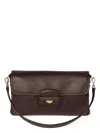 Miu Miu Penny Shoulder Bag In Brown