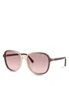 Miu Miu Pillow Sunglasses, 58mm In Brown