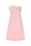 Miu Miu Pink Poplin Dress