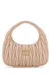 Miu Miu Pink Wander Shoulder Bag In Pink