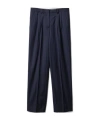 Miu Miu Pinstriped Pants In Blue
