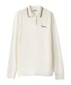 Miu Miu Piqué Polo Shirt In Neutral