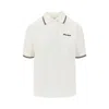 Miu Miu Piquet Boxy Fit Polo Shirt In White