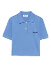 Miu Miu Cotton Pique Polo Shirt