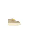 Miu Miu Platform Leather Ankle Boots