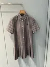 Miu Miu Woman Multicolor Dresses In Gray