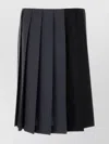 Miu Miu Two-tone Mohair Blend Skirt