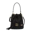 Miu Miu Pleated Shoulder Bag