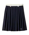 Miu Miu Mohair-wool Blend Pleated Midi Skirt In Black