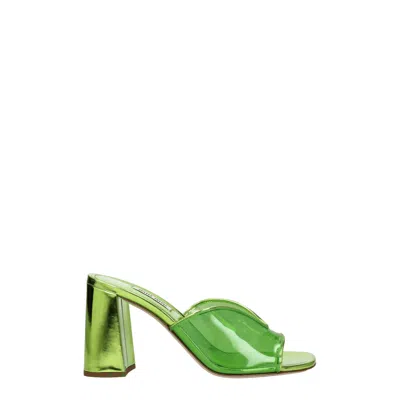 Miu Miu Plexiglass Platform Heel Sandal In Multi