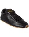 Miu Miu Feather Nappa Leather Sneakers In Black