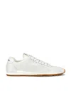 Miu Miu Plume Sneaker In White