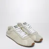 Miu Miu Plume Sneaker In Ivory Leather Women In Multi
