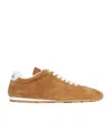Miu Miu Suede Low-top Sneakers Rubber Sole