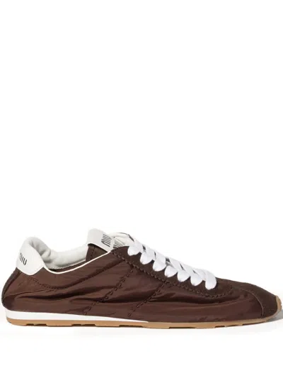 MIU MIU SUEDE SNEAKERS