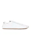 Miu Miu Plume Technical Fabric And Suede Sneakers In White