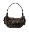 Miu Miu Brown Pocket Bag In Black