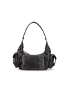 Miu Miu 'pocket' Small Shoulder Bag In Brown