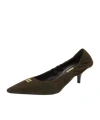 Miu Miu Pointed High Heels In Black