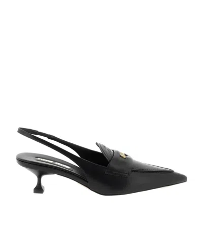 MIU MIU POINTED HIGH HEELS