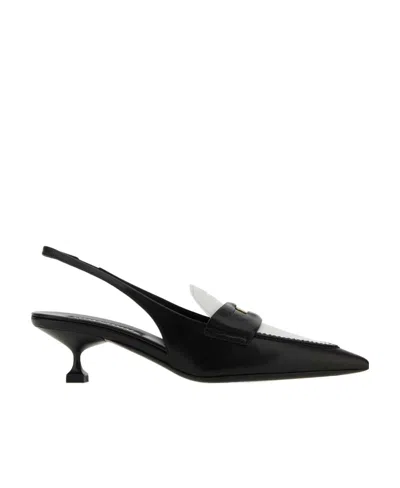 Miu Miu Pointed High Heels In Black