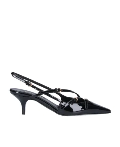 MIU MIU MIU MIU POINTED TOE SLINGBACK PUMPS