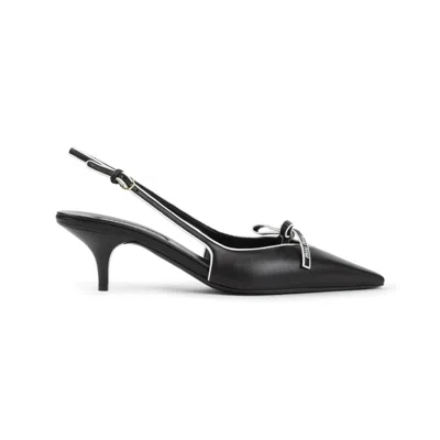MIU MIU MIU MIU POINTED TOE SLINGBACK PUMPS