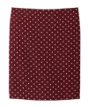 Miu Miu Polka Dot Silk Miniskirt