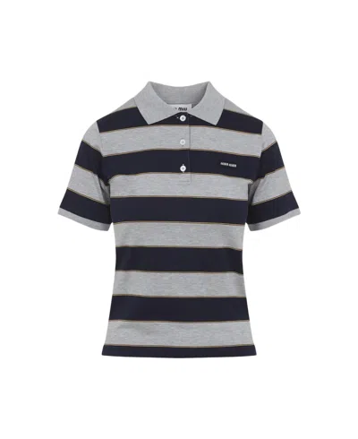 Miu Miu Polo In Black