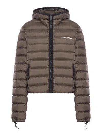 Miu Miu Ponge` Light Down Jacket