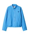 Miu Miu Bomber Jacket In Blue