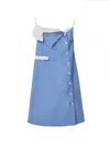 MIU MIU MIU MIU POPLIN DRESS