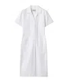 Miu Miu Poplin Dress In White