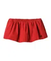 Miu Miu Cotton Poplin Mini Skirt