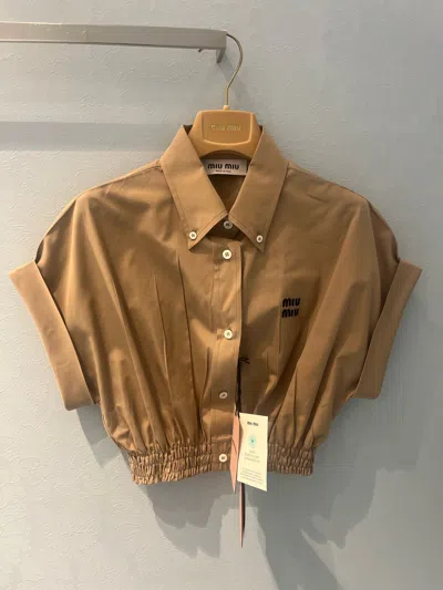 Miu Miu Short-sleeved Shirt