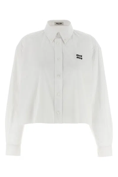 MIU MIU POPLIN SHIRT